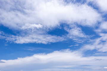 Obraz premium clear blue sky background,clouds with background. 