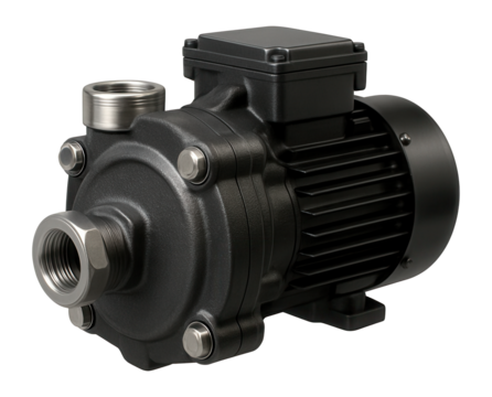 Durable rotary vane diesel pump for detached garage in residential settings.