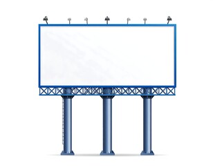 Obraz premium Blank billboard graphic