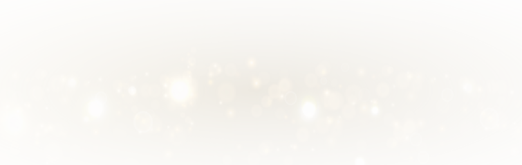 Golden stardust glow and shimmering sparkle PNG overlay with transparent background. Bright festive light adds luxury shine and magic illumination for elegant holiday design.