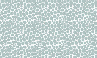 Obraz premium Abstract Organic Pebbles and Cells Seamless Pattern