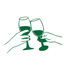 Celebration Wine Toast