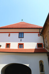 Traditional architecture in Zagreb, Croatia.