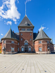Historic 19th Century Royal Customs House at Aarhus, Denmark 