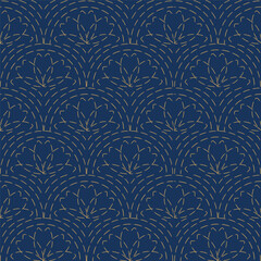 geometric seamless stitch patterns for fabric, motifs, wrapping, etc.