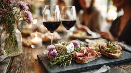 Bring friends together for a cheerful night of simple snacks and lighthearted games, letting good company and shared laughter turn an ordinary evening into a celebration.
