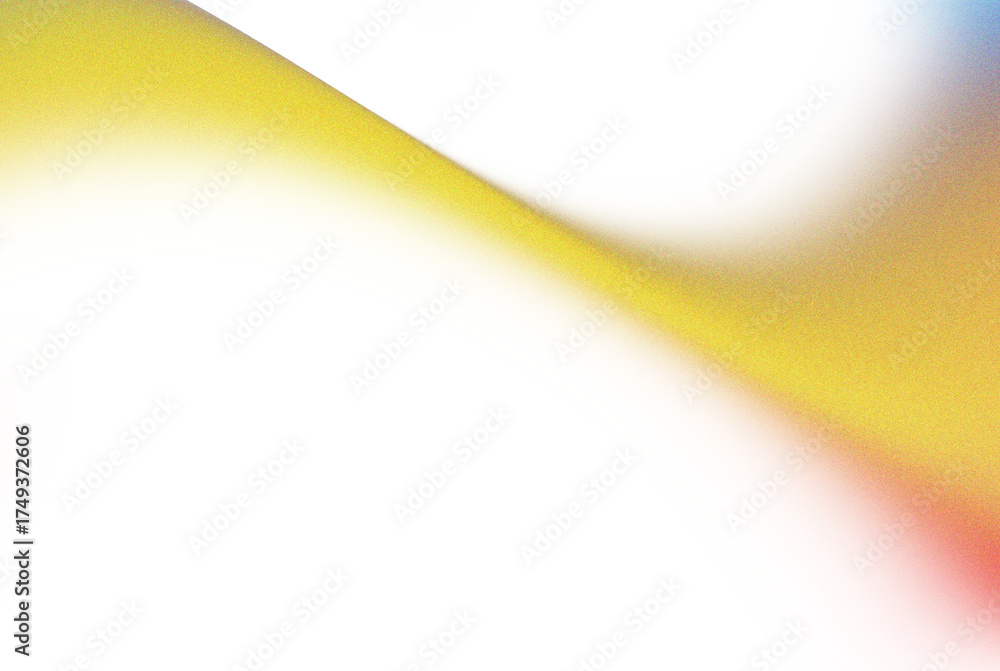 Wall mural abstract gradient flowing yellow and red light streaks across dynamic visuals