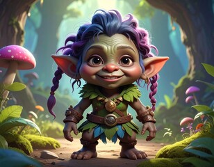 the girl in the garden