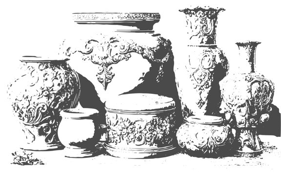 still life with jug