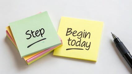 Motivational Sticky Notes for Encouragement and Productivity Boost