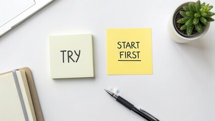 Motivational Sticky Notes with Messages for Productivity and Focus