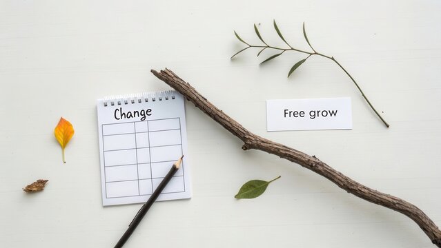 Natural Elements for Personal Growth and Change Motivation