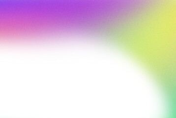 Vibrant gradient with purple yellow green hues transitioning into deep black abstract background