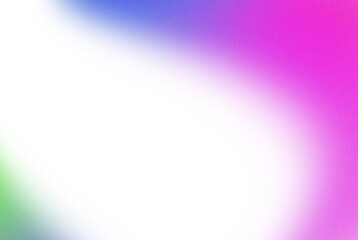 Abstract blurry gradient overlay with vivid neon colors and dark shadow effect