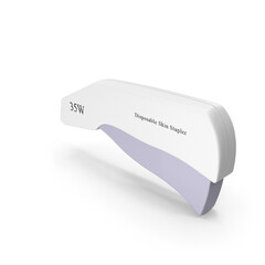 Surgical skin stapler medical instrument for wound closure and suturing