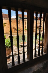 Secret view of the Taman Sari pools