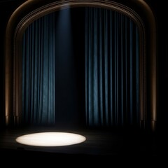 Dramatic Stage Lighting - A Spotlight on Performance and Artistic Expression.