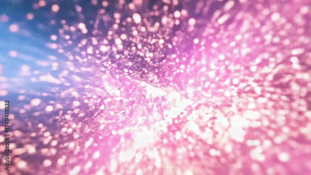 Wall mural cosmic explosion creating glittering particles in deep space