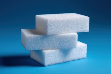 Magic Eraser Sponge - Abrasive Cleaning Tool for Bathtub and Bathroom Background