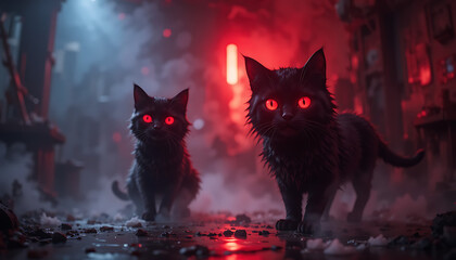 red cat on the moon red cat on the night sky beautiful view and seen beautiful background and wallpaper hd photo 