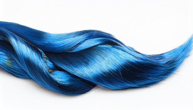 The Hula Hoop Silver With Blue Isolated On White Background