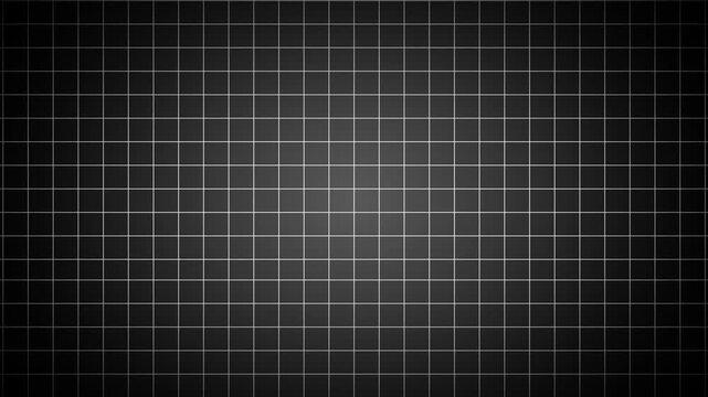 Animation of squares with grid background. Horizontal grids move background animation loop, 3D infinite floor grid line looping animation background