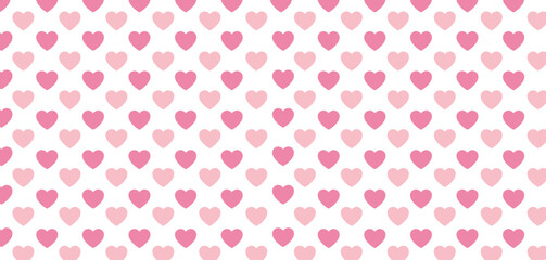 Heart seamless pattern background with cute repeating hearts. Perfect for Valentine’s Day, wedding, romantic, and love-themed designs, wrapping paper, wallpaper, and digital art.