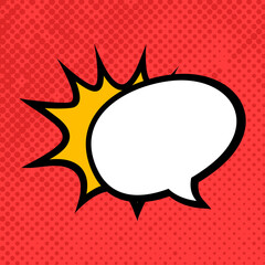 cartoon-comic-style-banner-vector-templates-red-background