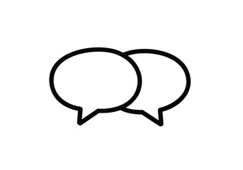 Fototapeta premium Engage in conversation with modern speech bubbles, share ideas, brainstorm solutions, and foster meaningful dialogue for business growth or collaboration