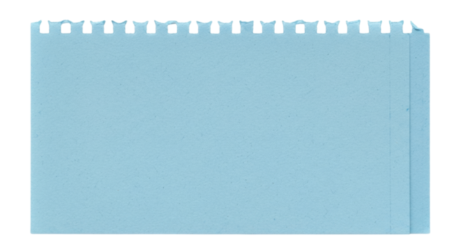 Isolated blue memo sheets stacked, blank reminder notes, office supplies stack 85 characters