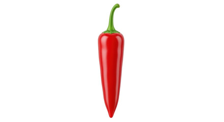 Isolated Jalapeno Pepper standing upright, offering a fiery kick to your culinary creations