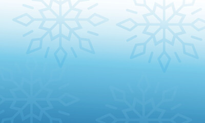 snowflakes on blue background
