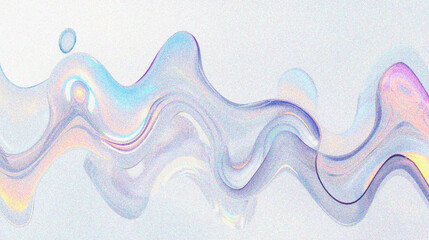 Abstract colorful liquid with distortion wave background