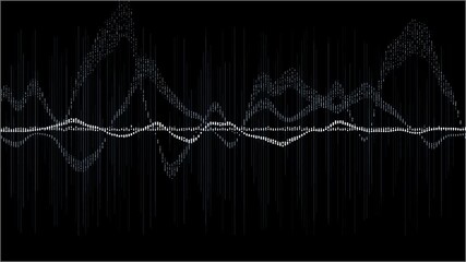 Advance business analysis and financial investment and data analytics infographic dark background - Powered by Adobe