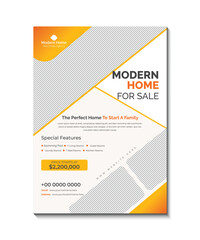 Modern Real Estate Flyer Template