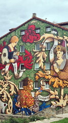 El triunfo de Vitoria Mural, Vitoria-Gasteiz Spain