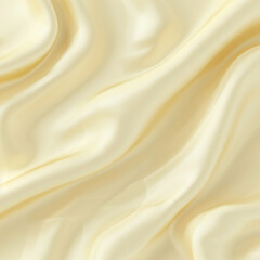 Obraz premium Soft Cream Satin Fabric Texture Background