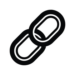 metal chain isolated on white background