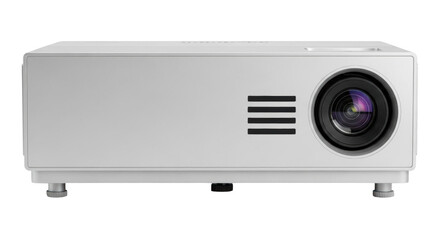 Isolated projector, visual communication device for cinema, presentation or conference