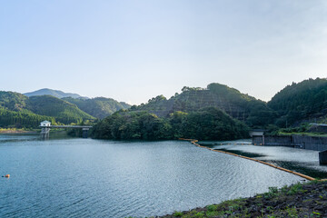 Fototapeta premium 宮崎県宮崎市田野町 天神ダム