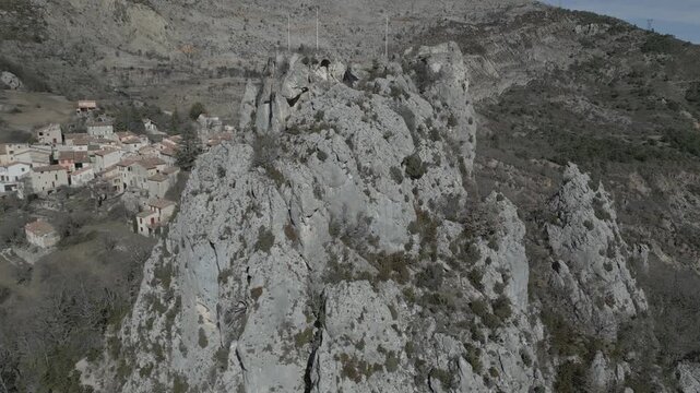Verdon Gorge near the village of Rougon, Provence, France