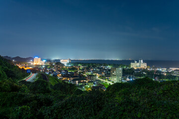 青島パーキングから見た夜景