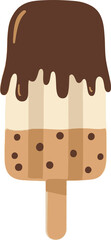vector illustration of a chocolate