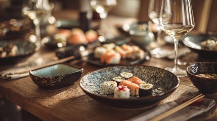 Delicious Sushi, authentic culinary experience