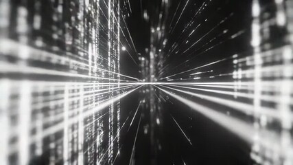 Digital data flowing cyberspace network connection background - Powered by Adobe