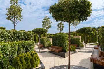 Public landscape park "Galitsky Park" is ideal for relaxation and strolls.