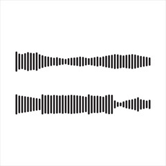 sound waves icon vector illustration