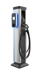 Electric Vehicle Charging Station - Modern Infrastructure for Sustainable Transportation.