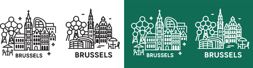 Brussels Iconic Landmarks