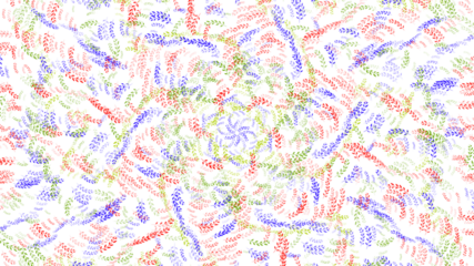 abstract background with colorful leaf